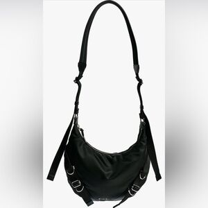 Givenchy Voyou Nylon Crossbody Bag Black New NWT